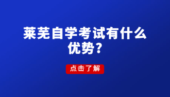 萊蕪自學(xué)考試 自學(xué)考試